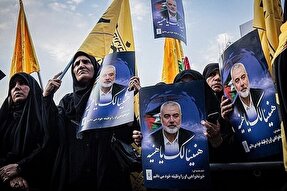 فریاد نمازگزاران کرجی در محکومیت ترور اسماعیل هنیه