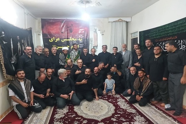 آیین تکریم از گروه طلاب پیاده‌روی ازنا به کربلای معلی در خرم آباد