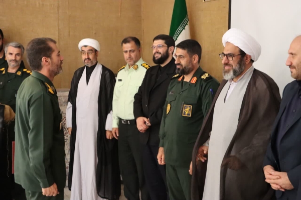 معارفه فرماندهان سپاه نواحی ازنا و الیگودرز