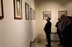 بازدید استاندار اردبیل از نمایشگاه آثار زنده‌یاد «شهرام رضایی»