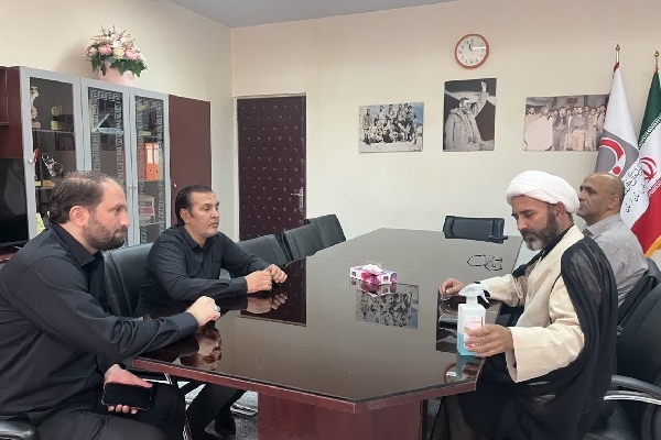 دیدار رئیس شورای هماهنگی تبلیغات اسلامی لرستان با مدیرکل انتقال خون استان