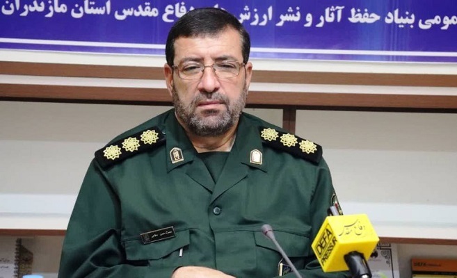 سرهنگ محمد حسن سلامی، مدیرکل حفظ آثار و نشر ارزش‌های دفاع مقدس مازندران