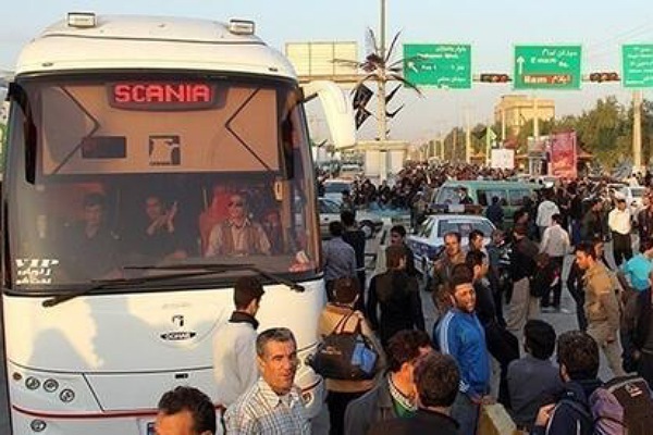 جابه جایی مسافران اربعین حسینی در گلستان