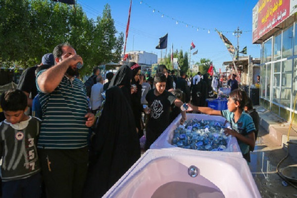 بازدید از موکب صنعت آب و برق استان کردستان بازدید از موکب صنعت آب و برق استان کردستان