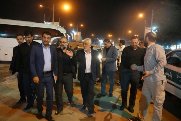 بازدید استاندار لرستان از موکب امام خامنه‌ای خرم‌آباد