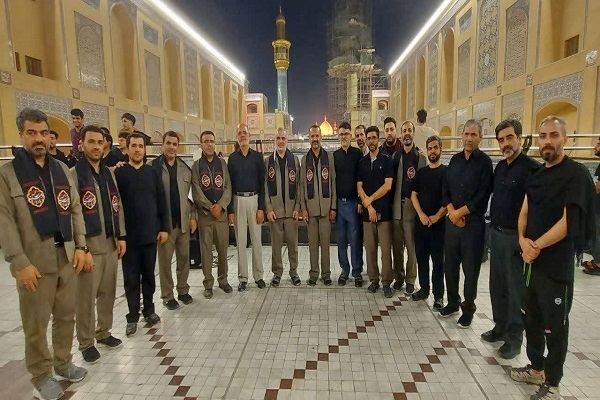محفل قرآنی دارالنعیم در مزار شهید ابومهدی المهندس