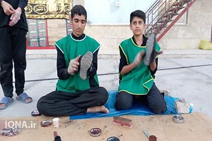 داستان خدمت در مسیر ارادت + عکس