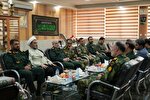دیدار هیئت رئیسه سپاه ابوالفضل(ع) با فرمانده لشکر ۸۴ لرستان + عکس