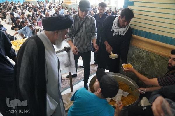 دیدار سیدعلی اکبر اجاق نژاد، تولیت مسجد مقدس جمکران با زائران غیرایرانی