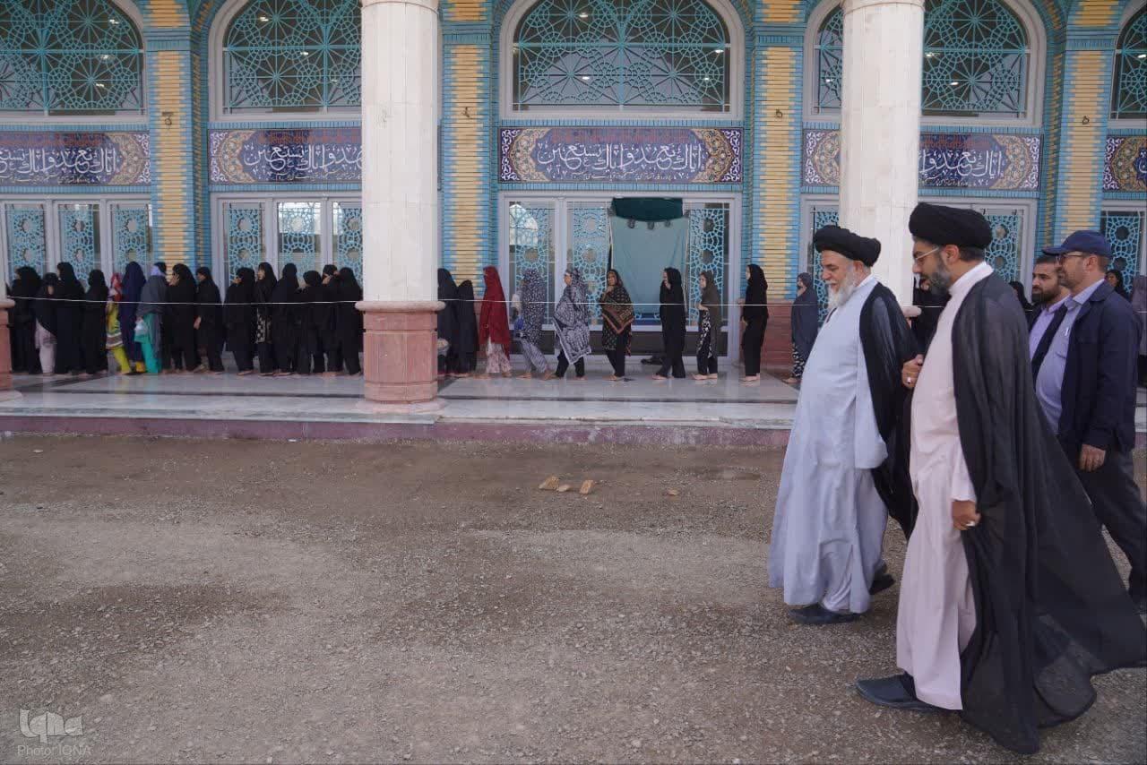 دیدار سیدعلی اکبر اجاق نژاد، تولیت مسجد مقدس جمکران با زائران غیرایرانی
