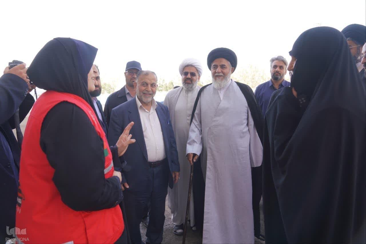 دیدار سیدعلی اکبر اجاق نژاد، تولیت مسجد مقدس جمکران با زائران غیرایرانی
