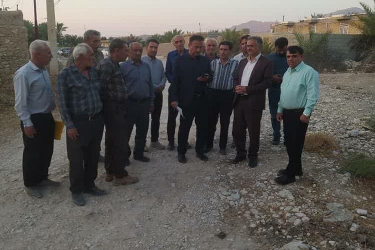 بازدید فرماندار فراشبند از روستاها
