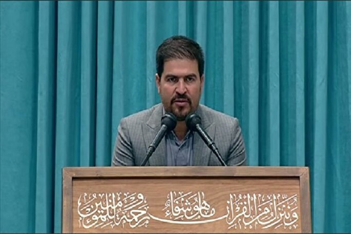 فیلم | تلاوت احسان بیات در دیدار امروز ورزشکاران با رهبر انقلاب