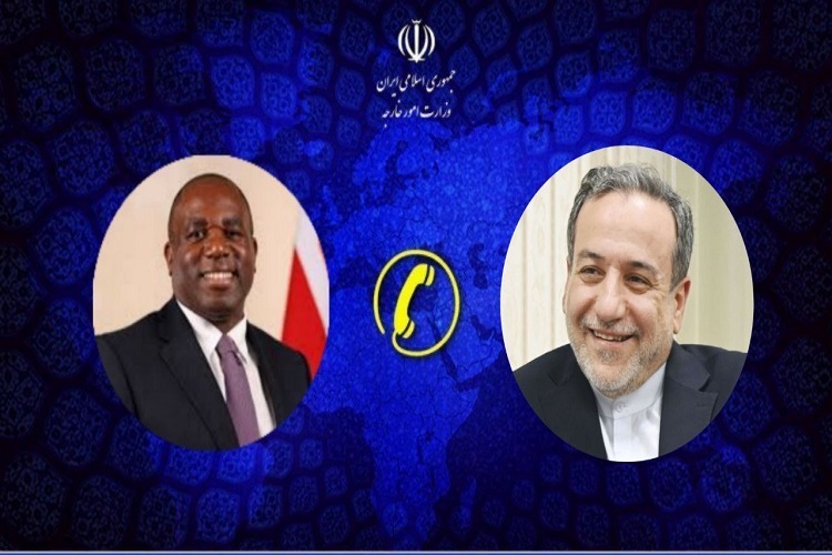 گفتگوی تلفنی وزرای خارجه ایران و انگلیس