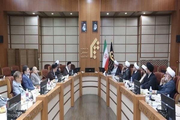 دیدار مدیران پژوهشگاه حوزه و دانشگاه با جامعه المصطفی العالمیه
