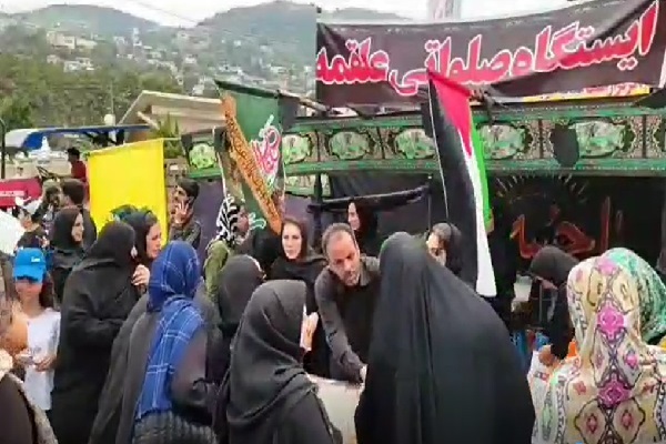 پیاده‌روی جاماندگان اربعین با عنوان «حرم تا حرم» در سوادکوه