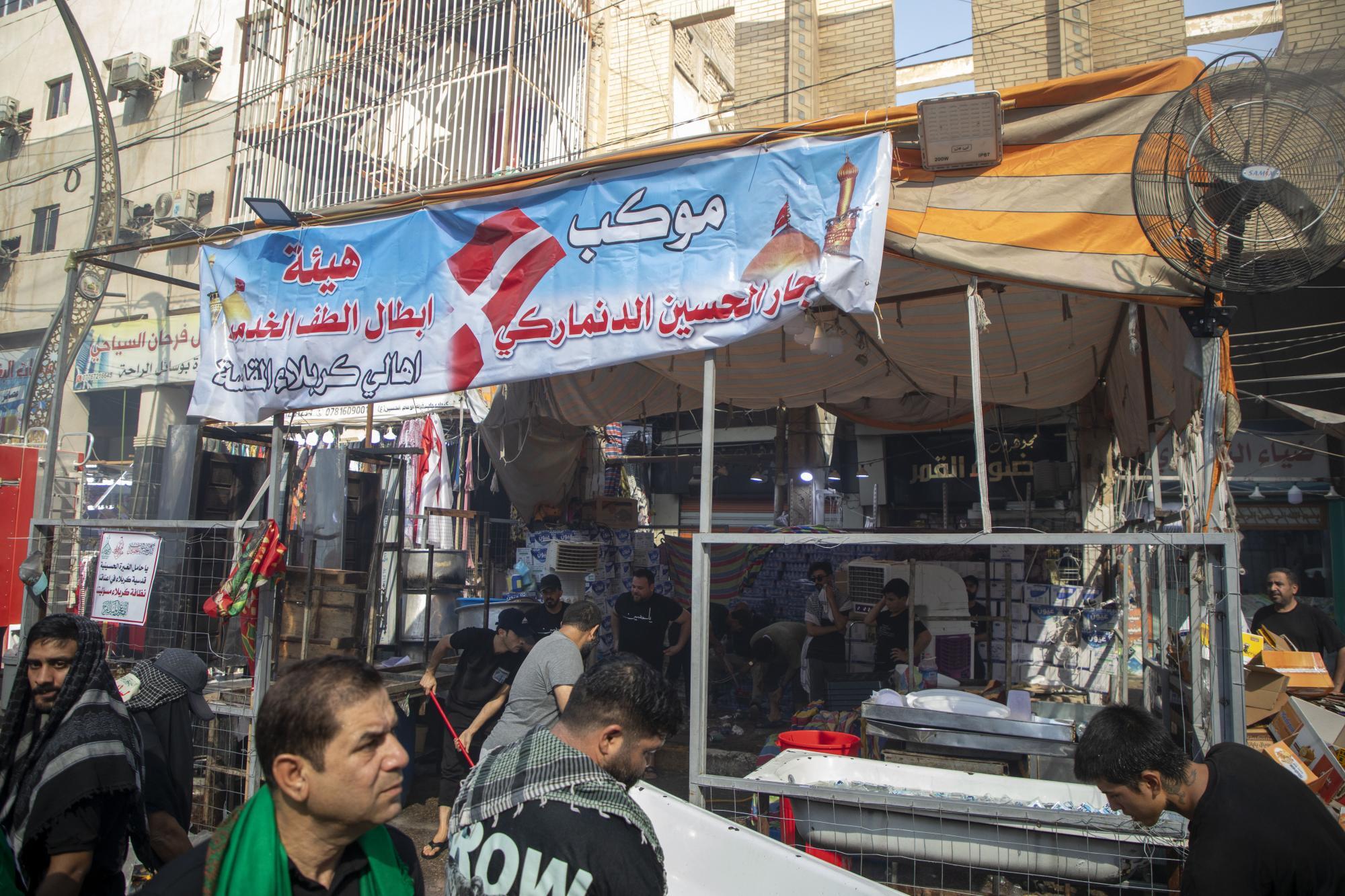 مشارکت ۲۵۰ موکب عربی و خارجی در خدمت‌رسانی به زائران اربعین