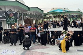 نمایش میدانی «پرسه در نیاز» در امام‌زاده ابراهیم(ع) آمل به اجرا درآمد