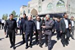 بازدید وزیر کشور از مواکب مسیر زائران پیاده امام رضا(ع) در محورهای ورودی مشهد