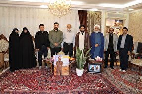 دیدار شهردار تبریز با خانواده شهیدان «اجاقی زنوز» و «یوسفی‌زاده»