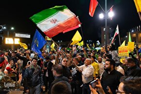 شادی مردم ایران از عملیات «وعده صادق ۲»