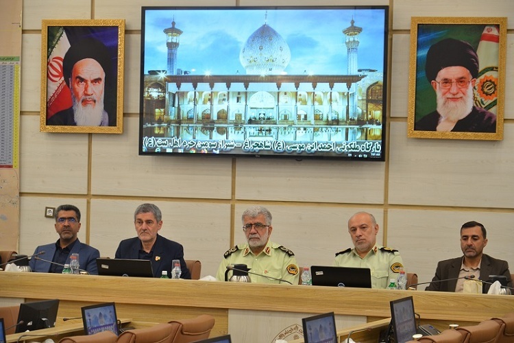 نشست پلیس با حضور استاندار فارس