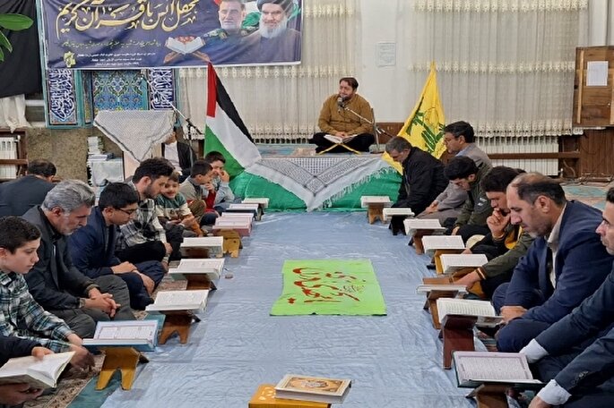 عکس | محفل انس با قرآن در خلخال