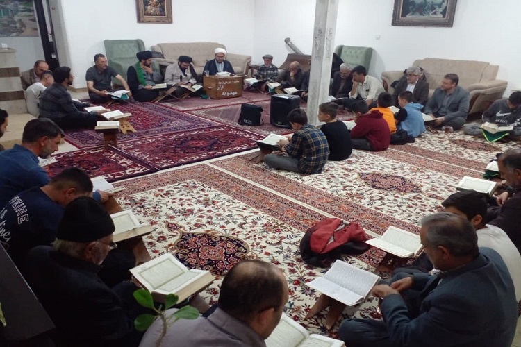 جلسات خانگی قرآن مهدویت صالح آباد