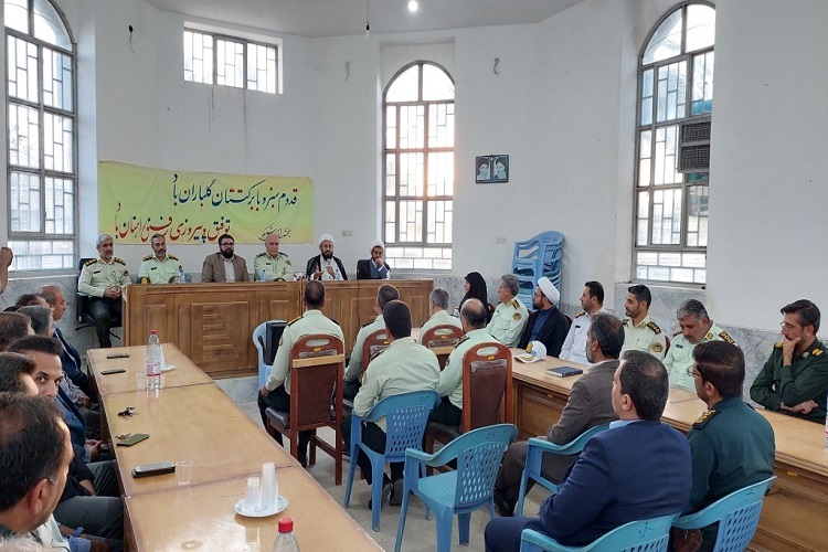نشست معتمدین شیبکوه با فرمانده انتظامی فسا