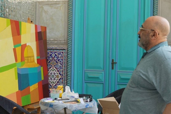 رویداد «نقش طوفان» با حضور دانش‌آموزان و هنرمندان پیشکسوت عرصۀ نقاشی برگزار شد