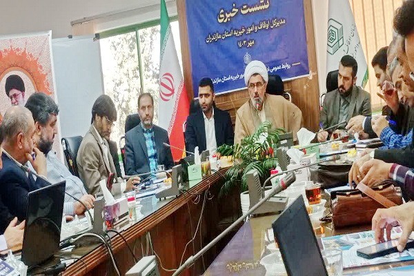 حجتالاسلام ابراهیم حیدری، مدیر کل اوقاف و امور خیریه مازندران حجتالاسلام ابراهیم حیدری، مدیر کل اوقاف و امور خیریه مازندران