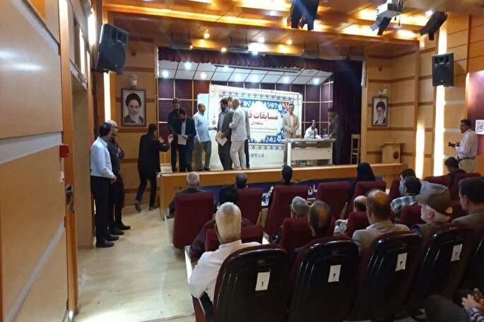 درخشش حفاظ روشندل گیلان در جشنواره قرآن منطقه‌ای