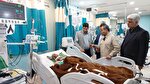 عیادت مسئولان خراسان‌جنوبی از مصدومان حادثه معدن طبس