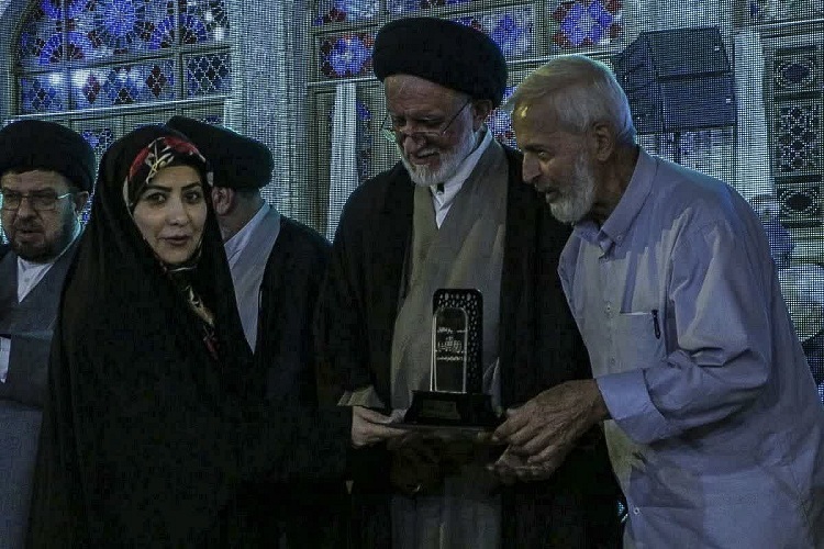 تجلیل از زهرا عسکری، سردبیر ایکنای فارس