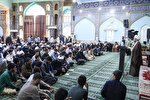 عکس | اجتماع طلاب و روحانیون اهواز در محکومیت جنایت‌های اسرائیل