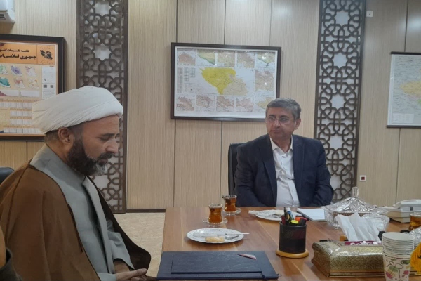 دیدار سرپرست شورای هماهنگی تبلیغات اسلامی لرستان با استاندار