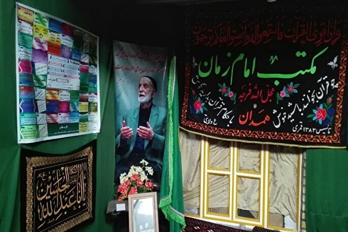 فیلم | جبهه دیروز و امروز در جلسات قرآنی مکتب امام زمان(عج)