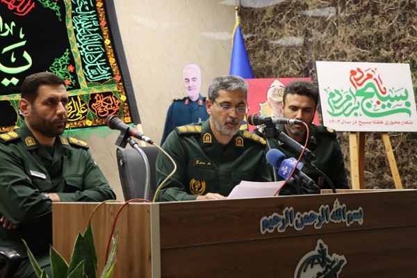 سرهنگ رحمانی معاون هماهنگ کننده سپاه نینوا گلستان
