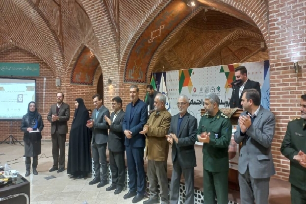 عکس | تجلیل از ۵ ایده نوآورانه در شیخ صفی‌الدین اردبیلی