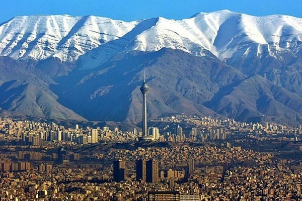 باران هوای تهران را شست