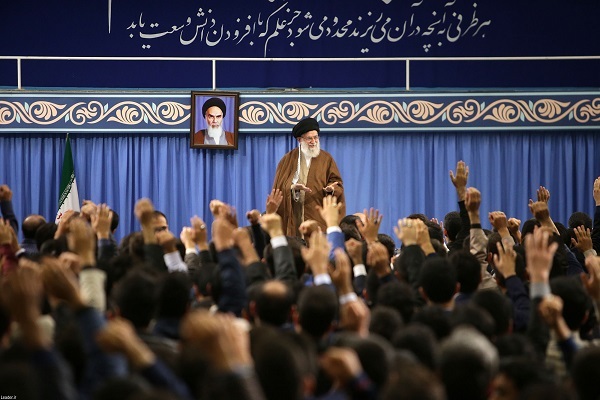 دیدار با مقام معظم رهبری دیدار با مقام معظم رهبری