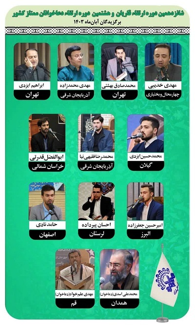 شانزدهمین دوره ارتقای قاریان ممتاز کشور برگزار شد