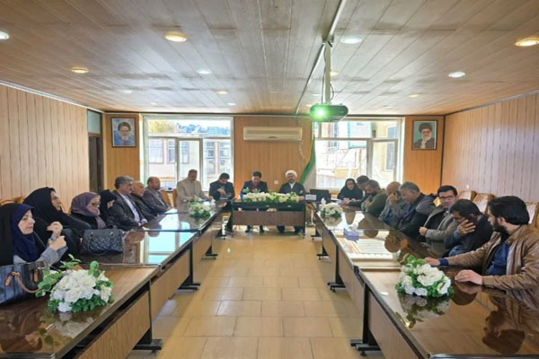 جلسه مجمع خیرین مدرسه ساز الیگودرز