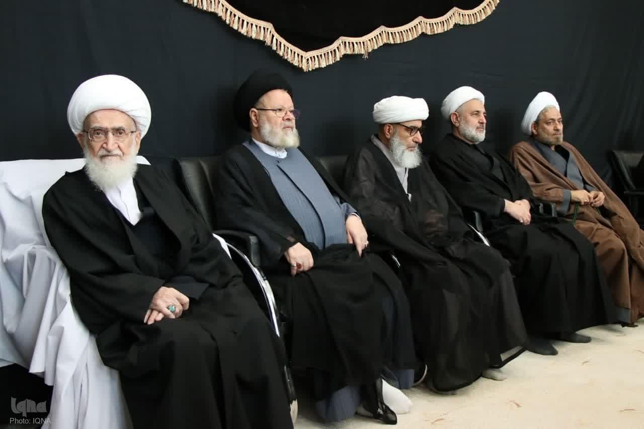 عزاداری سالروز شهادت حضرت زهرا (س) در دفتر آیت‌الله نوری همدانی