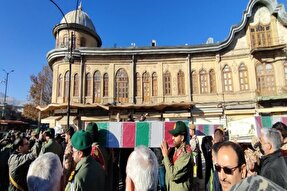 عکس | تشییع شهدای گمنام در همدان