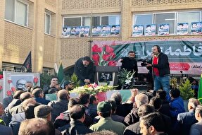 پیکر شهید گمنام در سمنان آرام گرفت