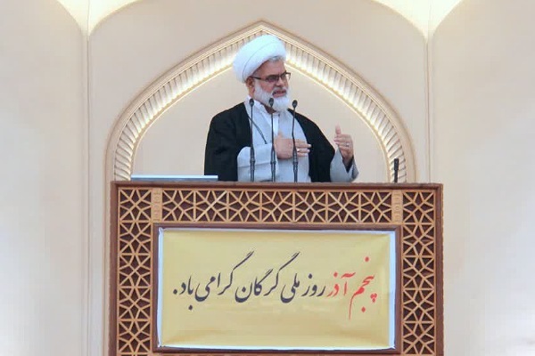 حجت الاسلام مهاجر مازندرانی امام جمعه موقت گرگان