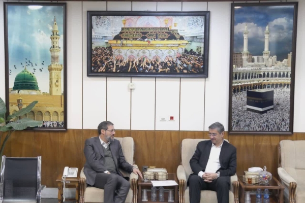 دیدار استاندار لرستان با رئیس حج و زیارت لرستان