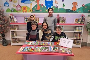 اهدای ۲۰۰ جلد به کتابخانه مرکزی آذربایجان‌غربی