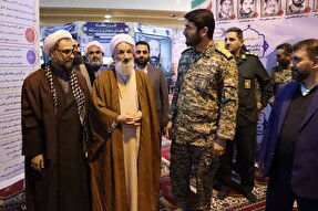 عکس | بازدید نماینده ولی فقیه در مازندران از نمایشگاه قرارگاه استانی مسجد